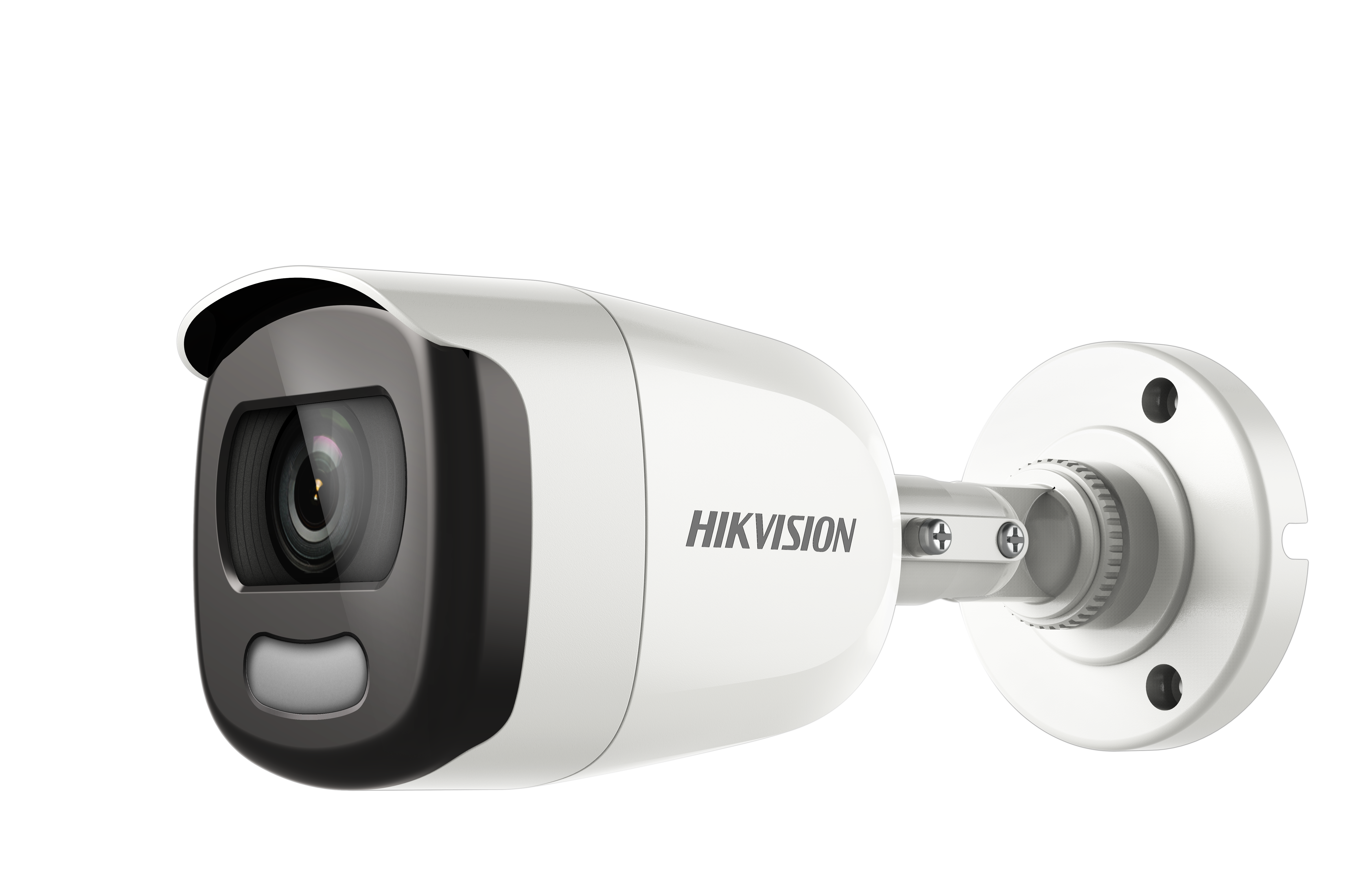 La caméra tourelle IP 4K ColorVu POE prend en charge la vision nocturne  couleur 24 heures sur 24 avec LED blanc chaud et conforme ONVIF NDAA