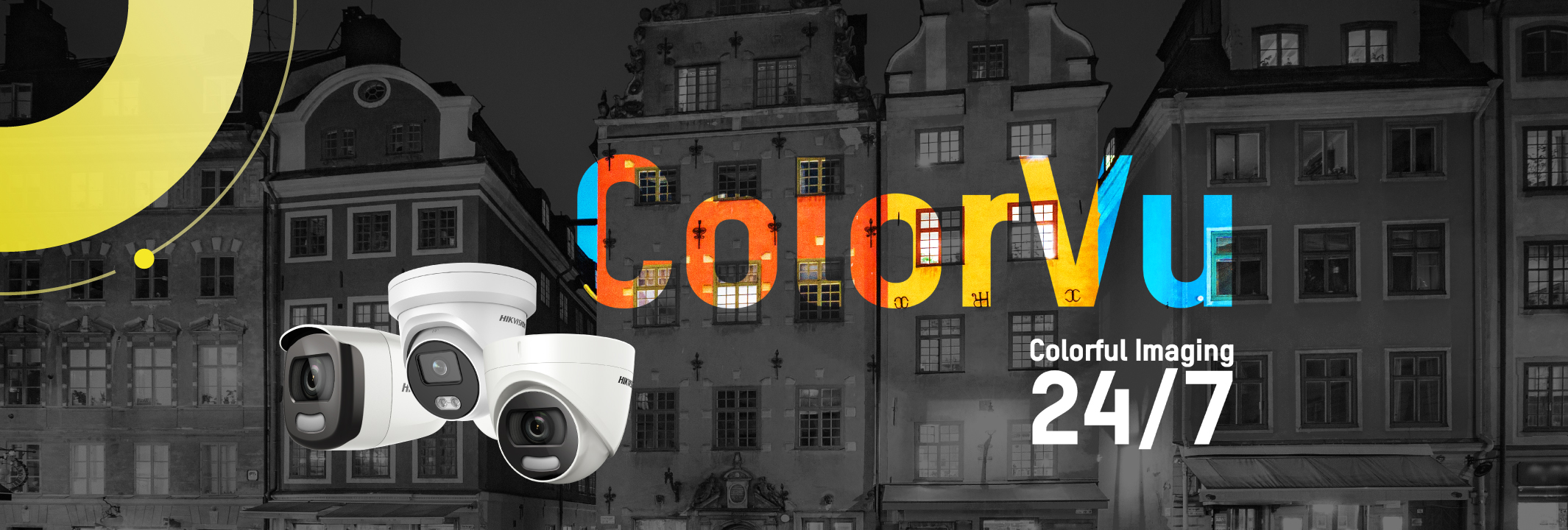Tecnologías Hikvision ColorVu y AcuSense